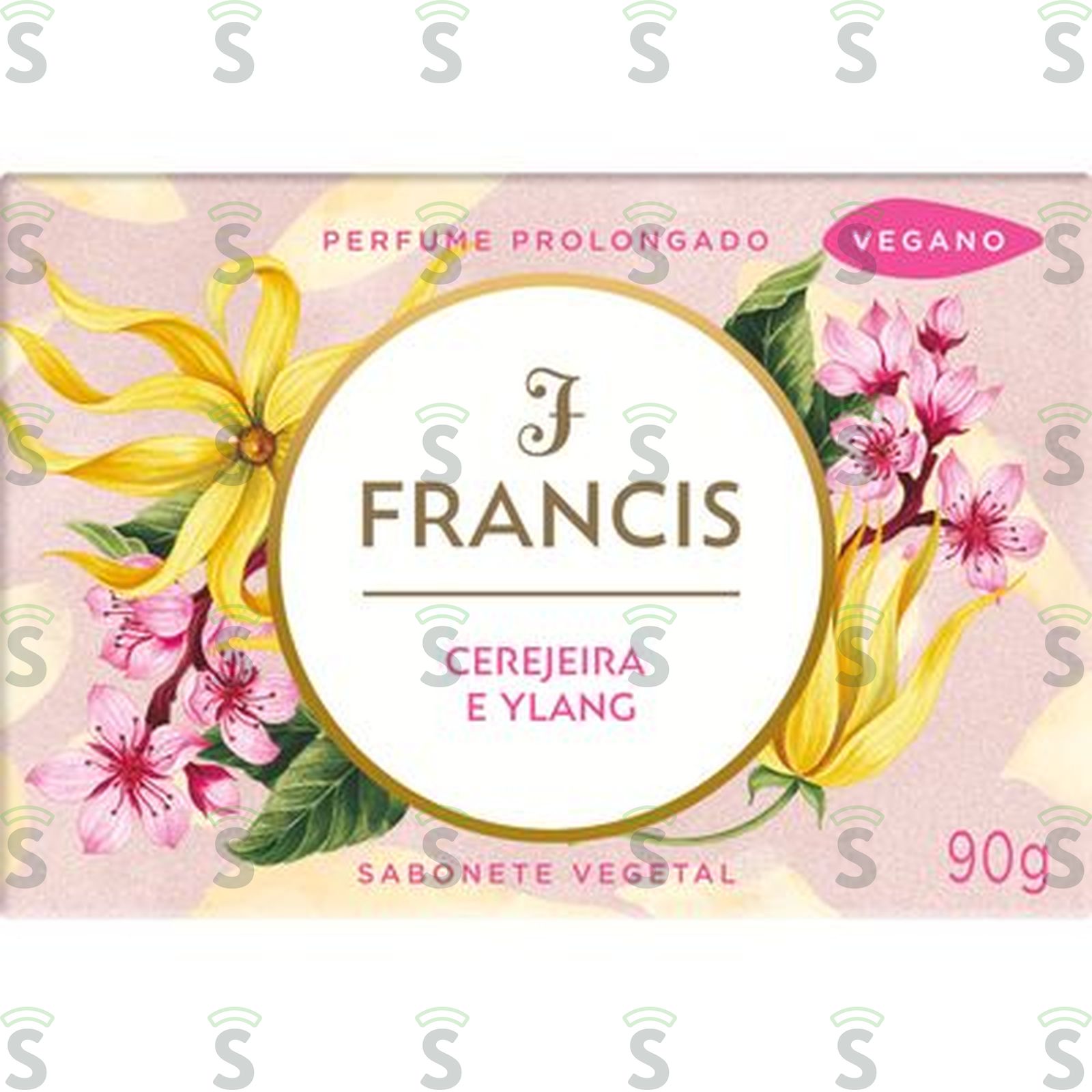 Sabonete Barra Francis Cerejeira e Ylang Caixa 90gr