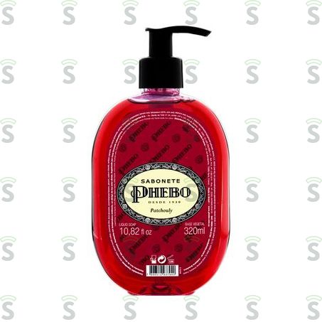  Sabonete Líquido Phebo Patchouly Frasco 320ml