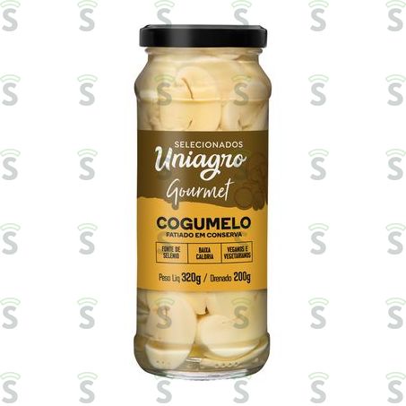  Cogumelo Uniagro Fatiados 320g