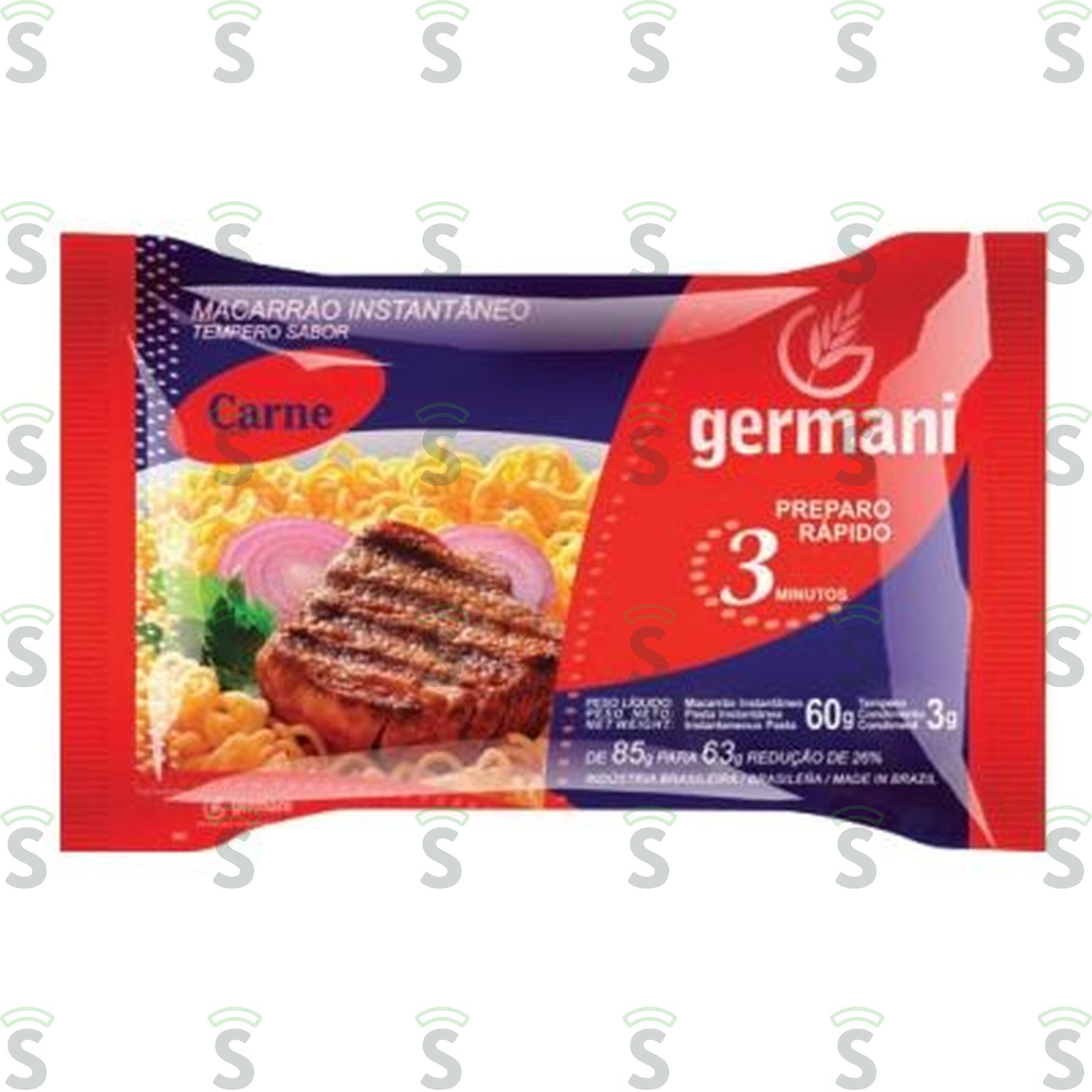 Macarrão Instantâneo Germani Galinha Caipira 63G