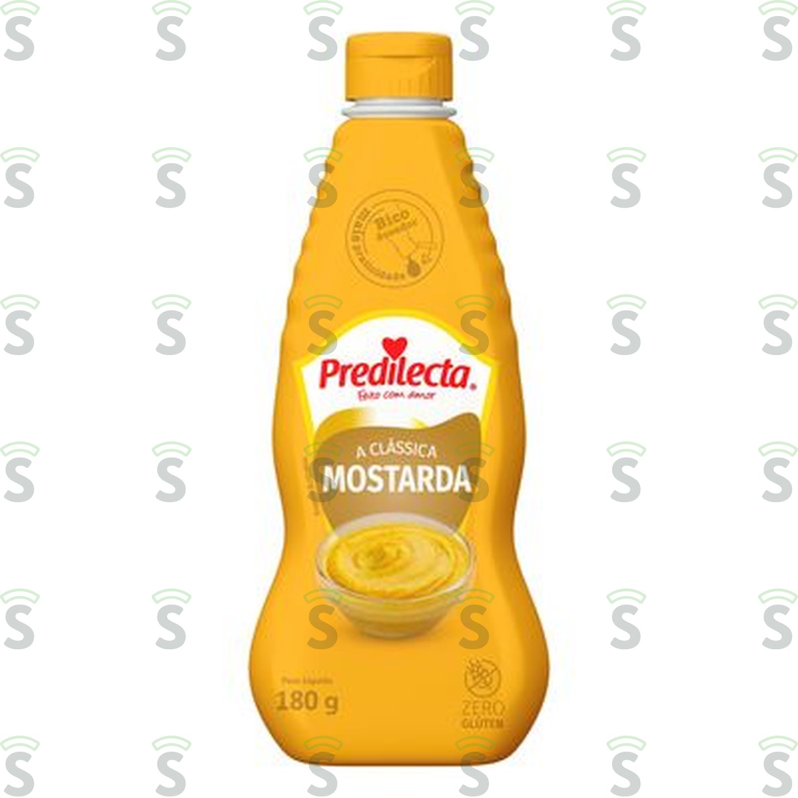 Mostarda Amarela Predilecta Squeeze 180gr