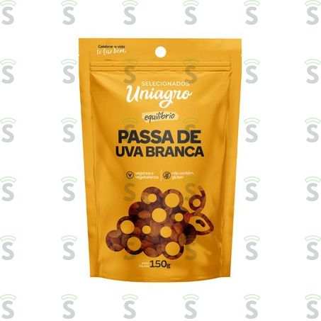  Uniagro-passa de Uva Branca 150g Sache