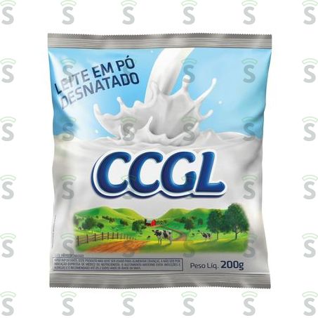 Ccgl-leite Em Po 200g Desnatado
