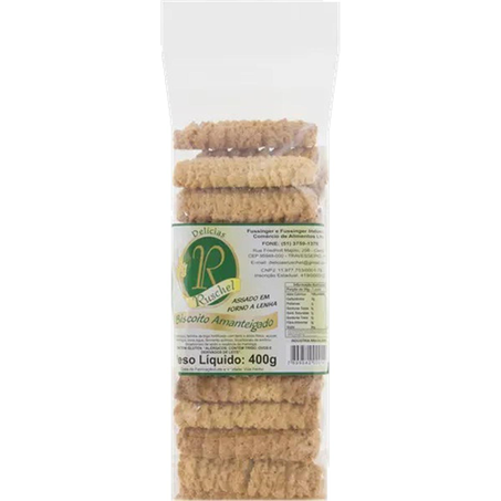 Biscoito Ruschel 400g - Amanteigado