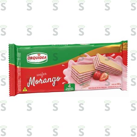  Orquidea-wafer 100g Morango