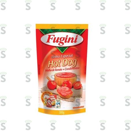  Molho Tom Fugini Hot Dog Sc 300g