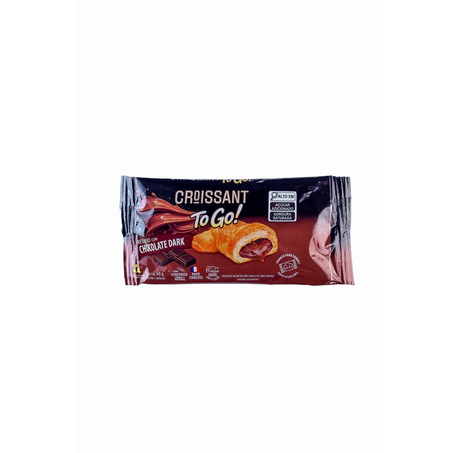 Pão Croissant Recheado To Go Chocolate Dark 60g