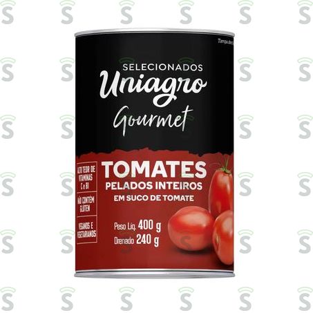  Tomate Pelado Uniagro Inteiro 240g
