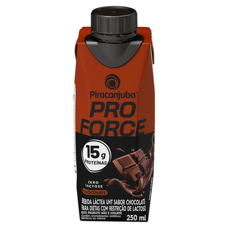 Bebida Láctea Proteica Piracanjuba 250ml - Whey - 15g de Proteína - Chocolate