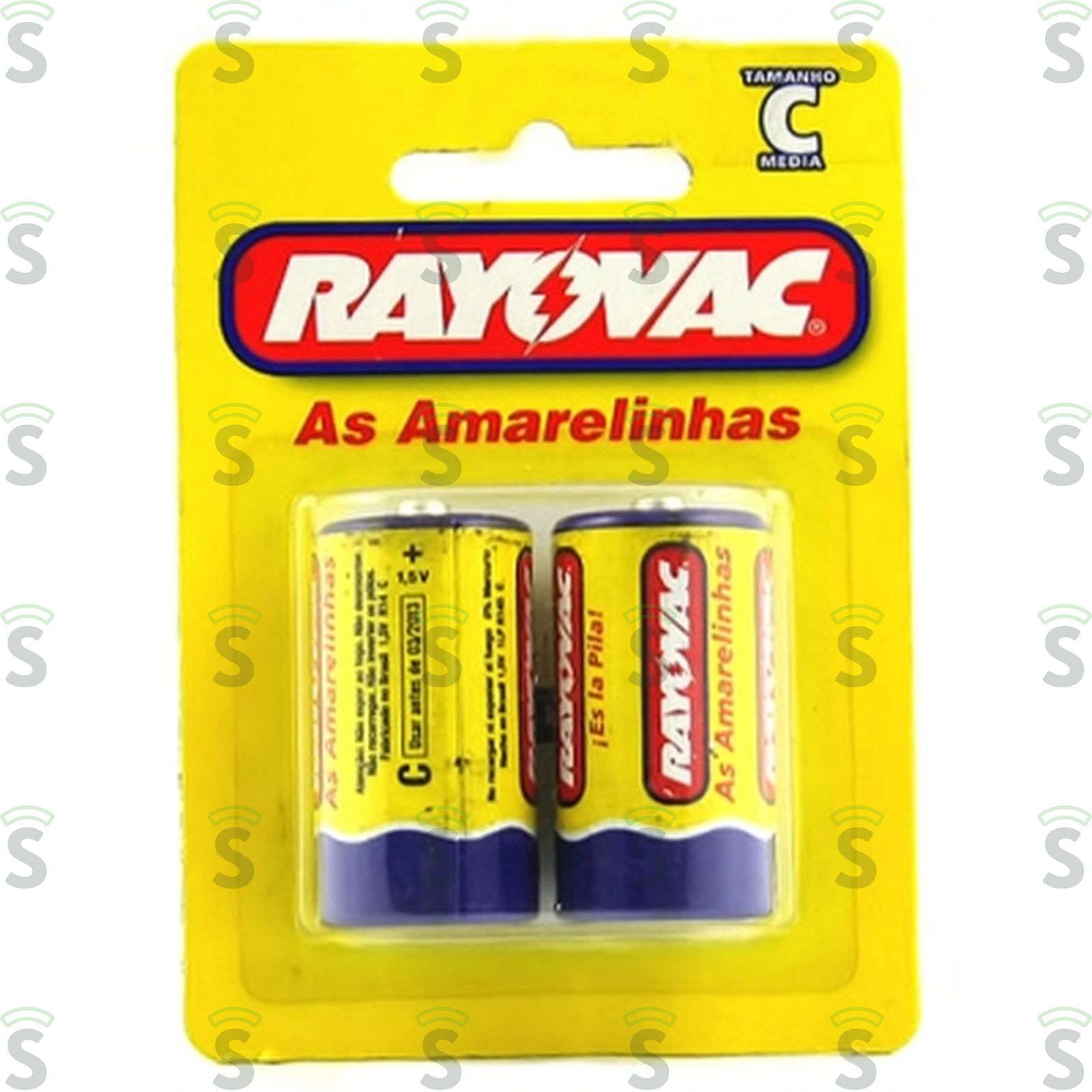 Rayovac-pilha media c/2
