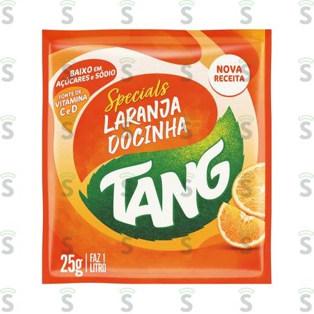  Refresco Em Pó Tang Laranja Docinha 25g