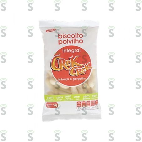  Biscoito Polvilho Linhaca e Gergelim 50g