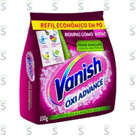  Tira-manchas Pó Vanish Oxi Advance Pacote Refil Econômico 330g