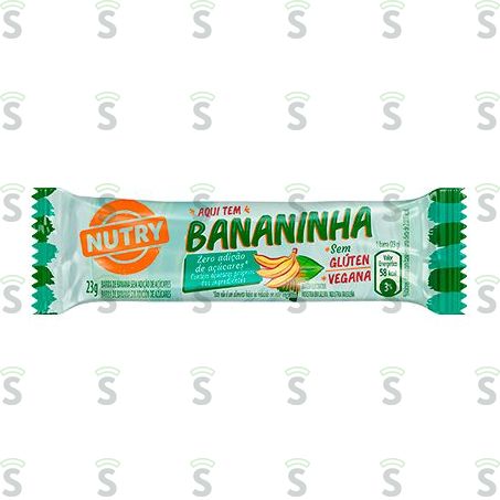  Cereal Nutry 22g Bananinha Zero