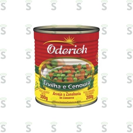  Ervilha Cenoura Oderich 200g