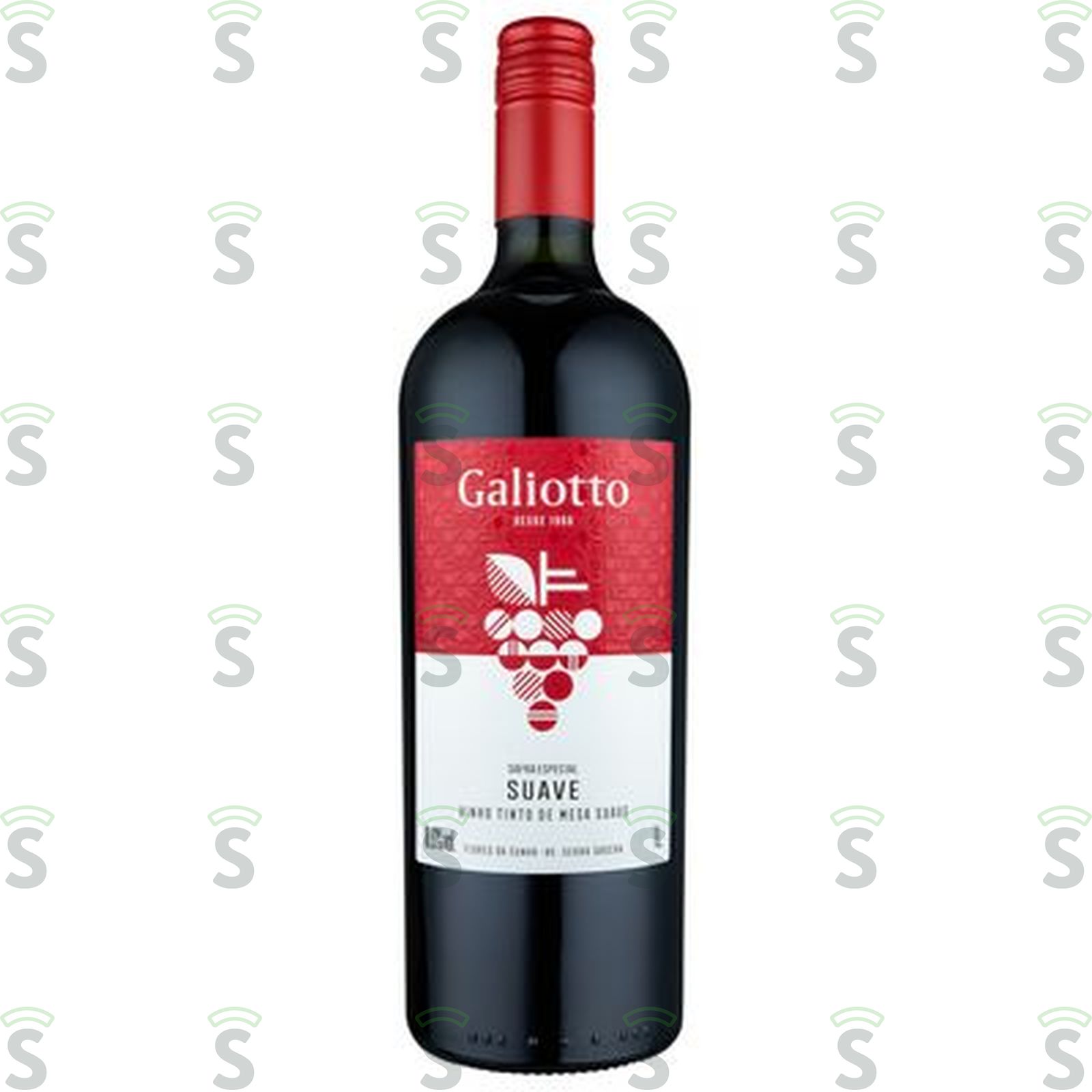 Vinho Tinto Suave Galiotto Garrafa 1LT