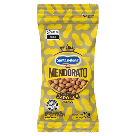Amendoim Santa Helena 70g - Mendorato