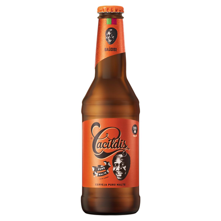 Cerveja Cacildis 330ml - Puro Malte - Long Neck