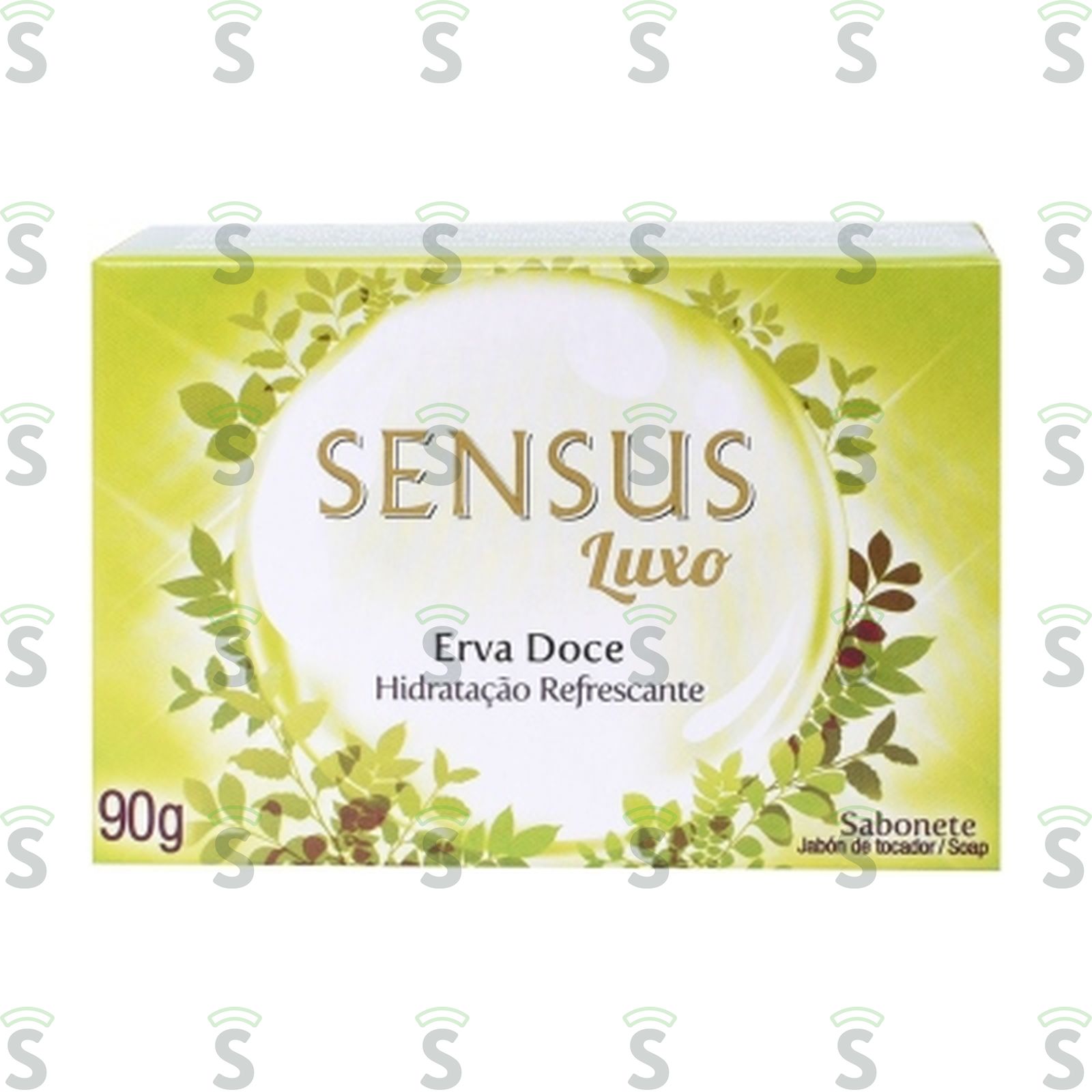 Sabonete Em Barra Sensus Luxo Erva Doce 90G