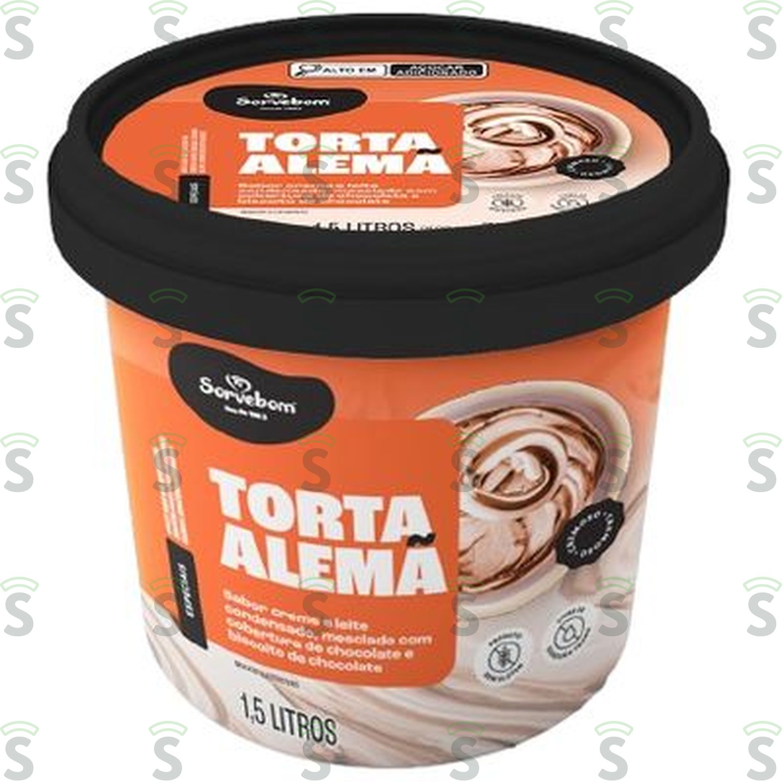 Sorvebom-sorvete 1.5l torta alema