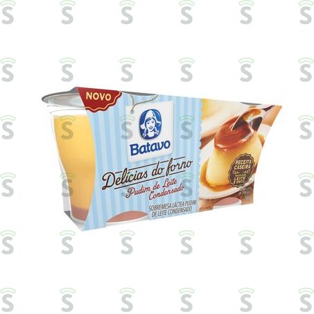  Sobremesa Láctea Batavo Pudim de Leite Condensado Embalagem 200g
