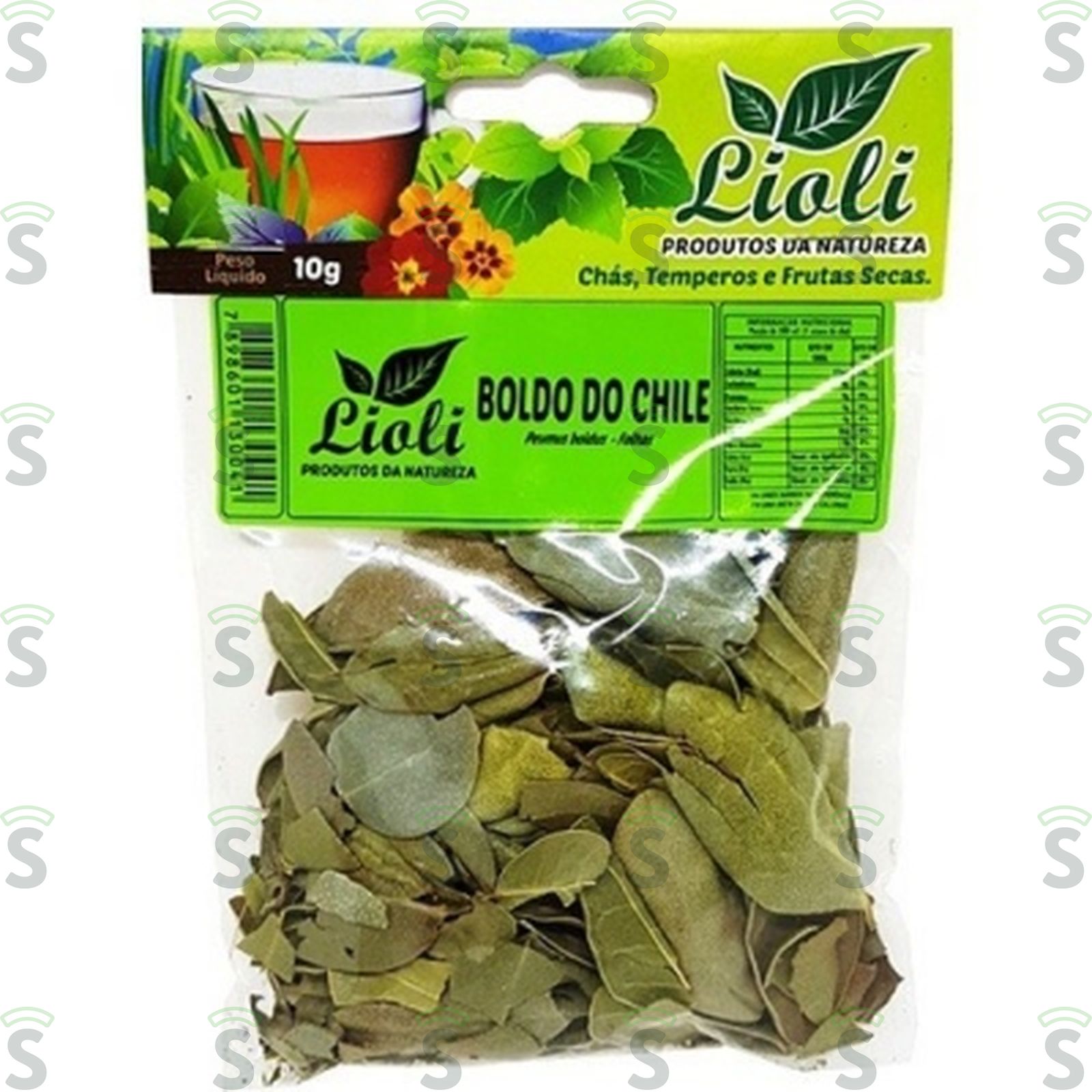 Chá Lioli Boldo Do Chile 10G