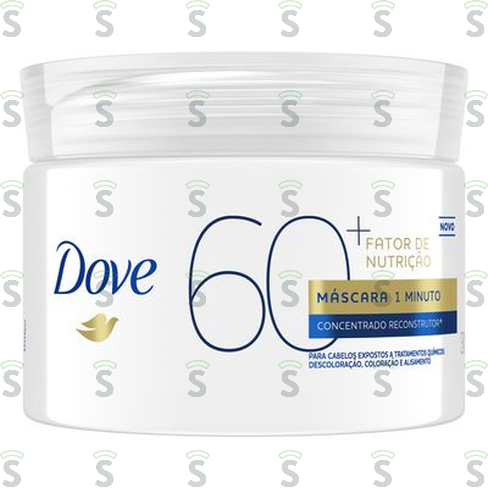 Máscara Concentrada Dove Fator de Nutrição 60 1 Minuto Pote 300gr
