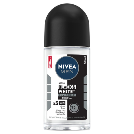 Desodorante Roll-on Nivea 50ml - Original - Masculino