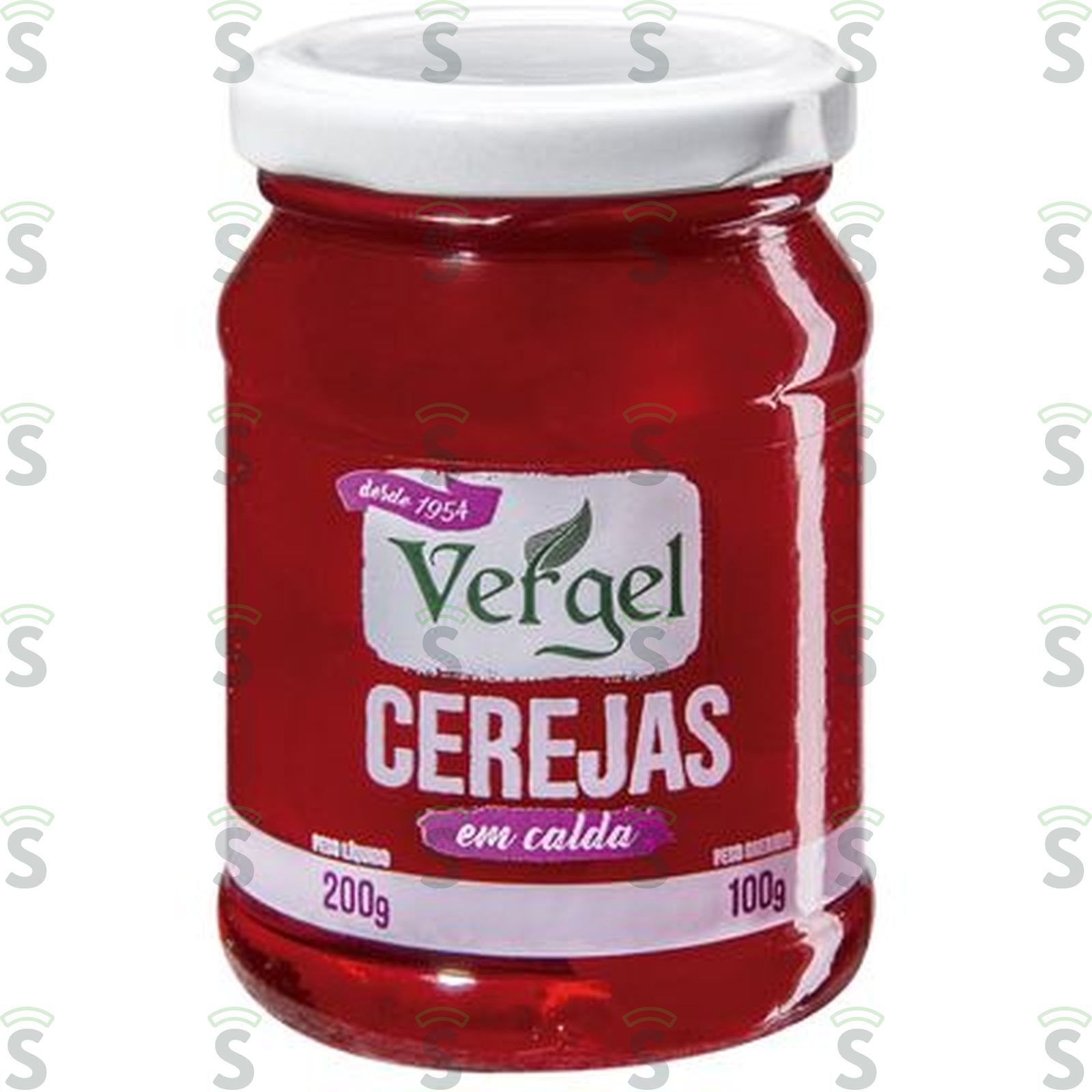 Vergel-cereja 100g em conserva vidro