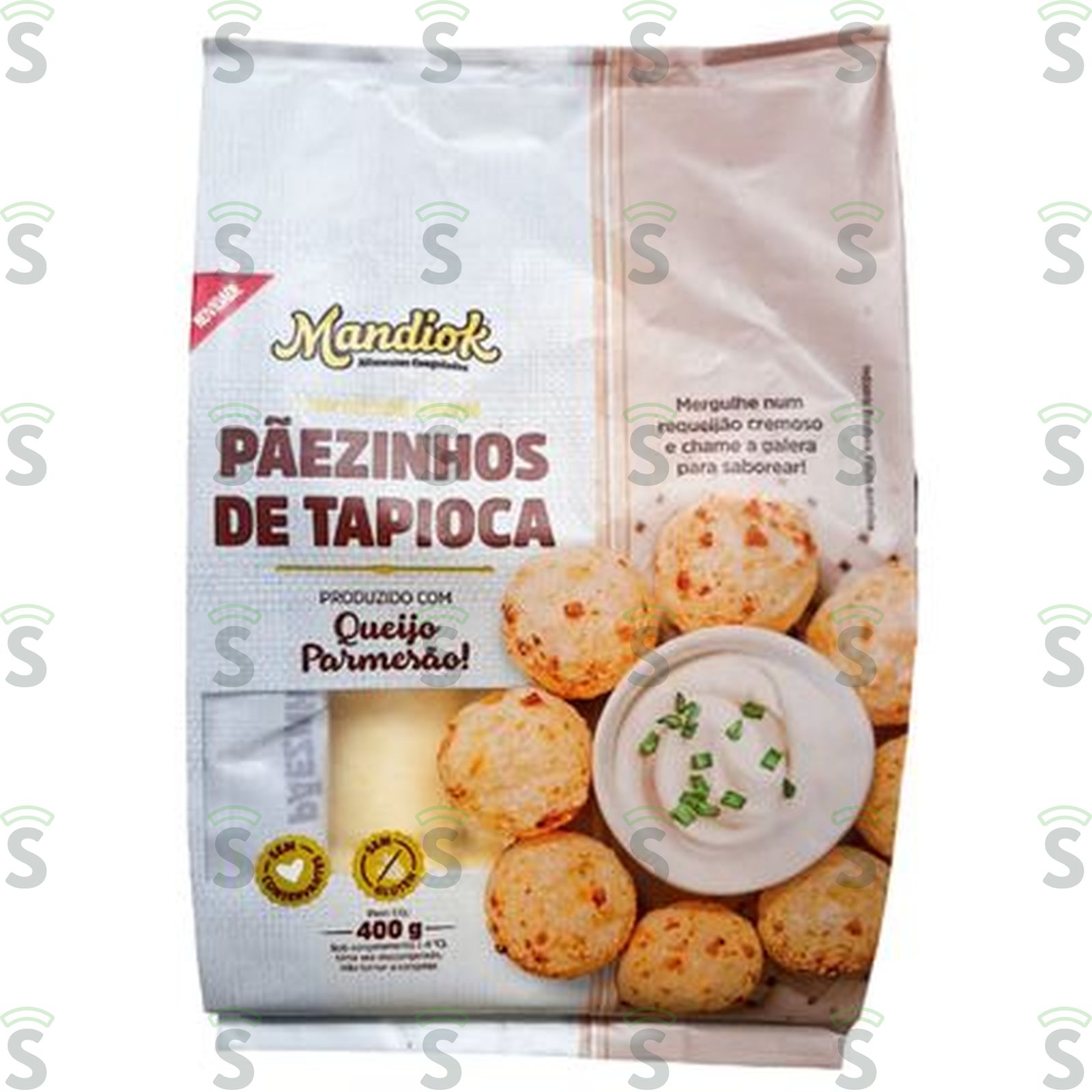 PAOZINHO TAPIOCA MANDIOK 400G