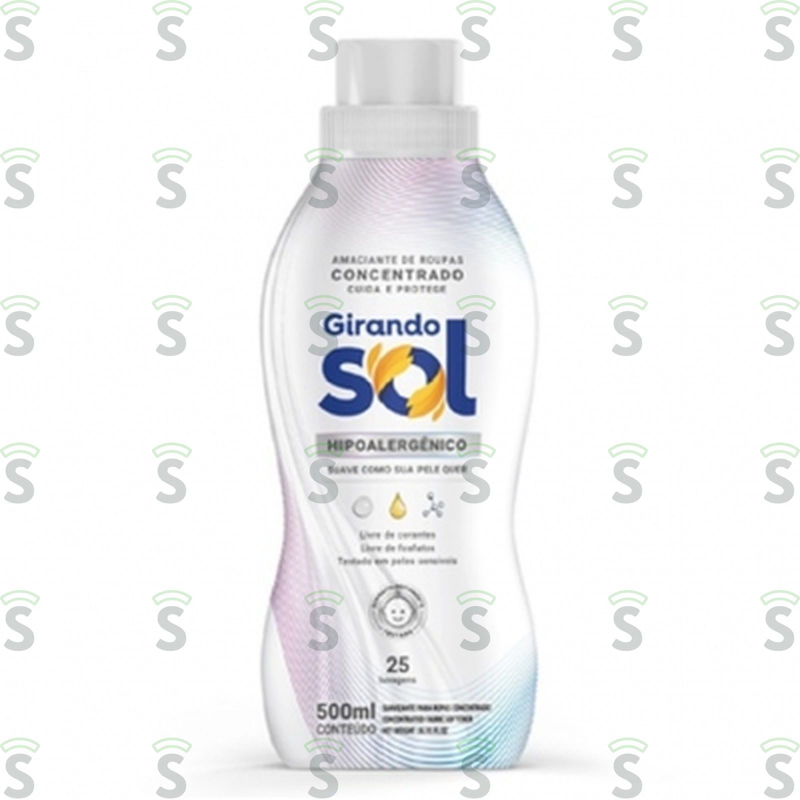 Girando sol-amaciante conc 500ml hipoale