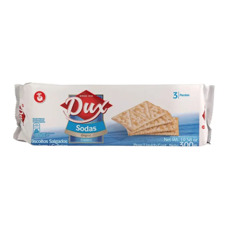 Biscoito Crackers Dux Sodas 300g