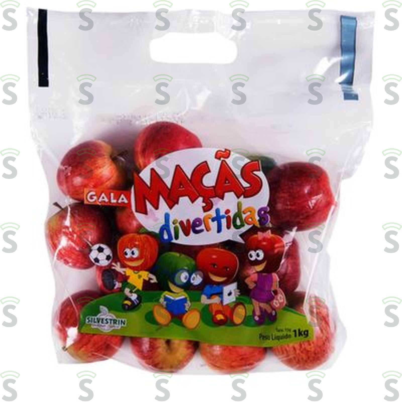 Maçã Divertida Pacote 1KG