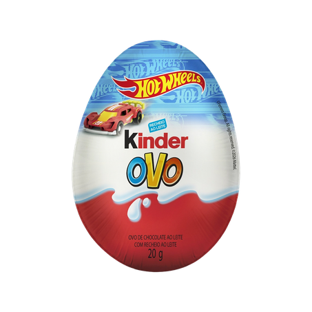 Chocolate Kinder Ovo Hot Wheels 20g