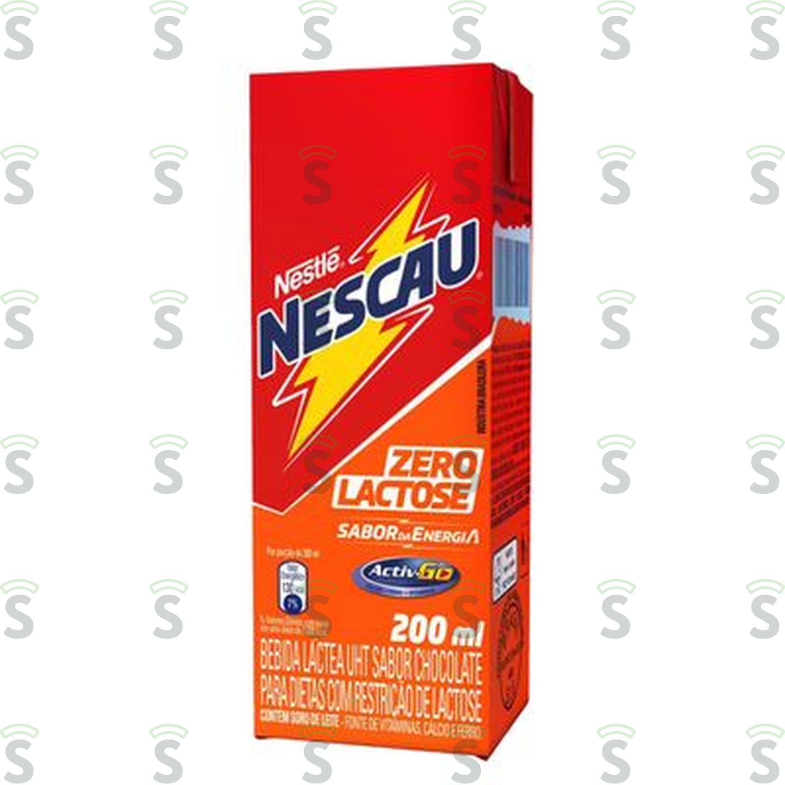 Bebida Láctea UHT Nescau Chocolate Zero Lactose Caixa 200ml