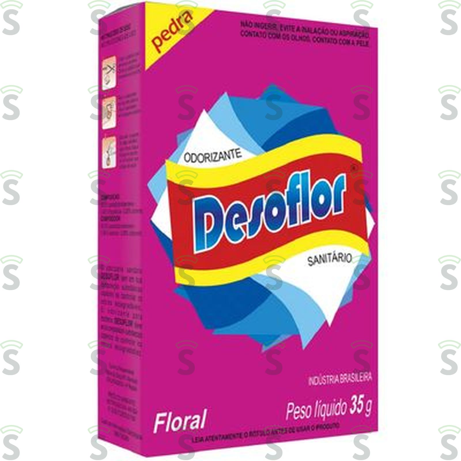 Odorizante Sanitário Desoflor Floral Embalagem 35G