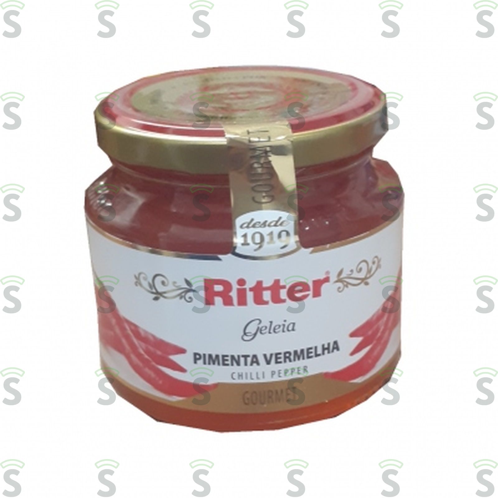 Geléia Ritter Gourmet Pimenta Vermelha Embalagem 310G