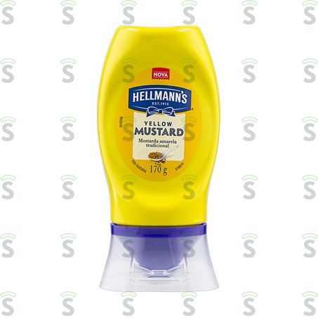 Hellmanns-mostarda Amarela 170g Tradicio