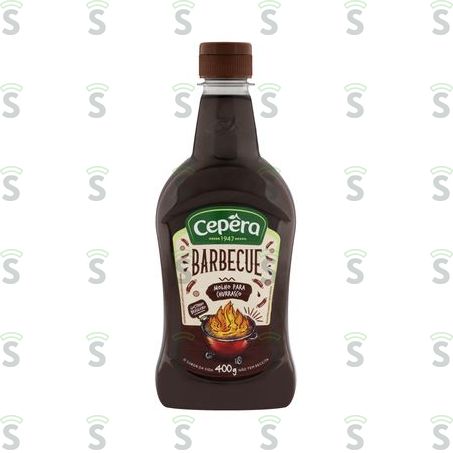  Molho Barbecue Cepêra Para Churrasco Embalagem 400g