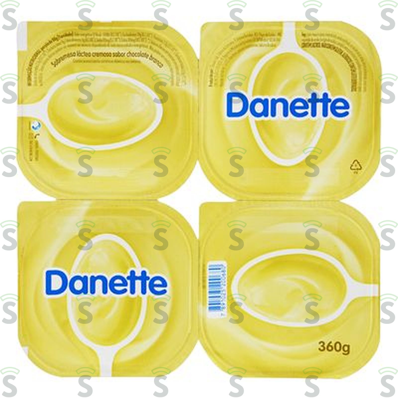 Danone-danette choco branco 360g