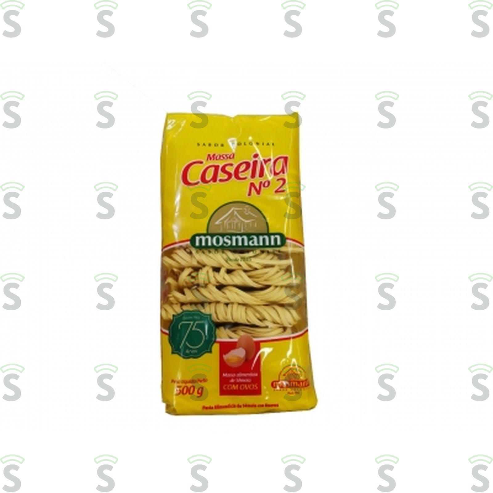 Massa cas n2 c ovos mosmann 500g