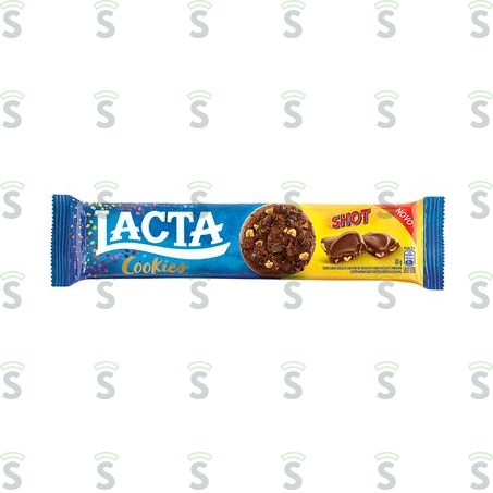  Biscoito Lacta Cookies Shot 80g