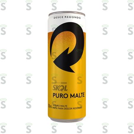  Cerveja Lager Skol American Premium Puro Malte Lata 350ml