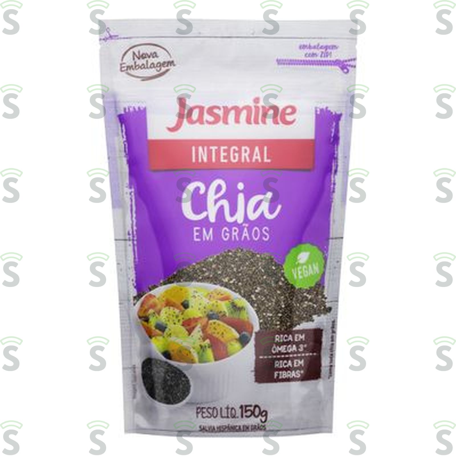 Semente chia jasmine graos 150g
