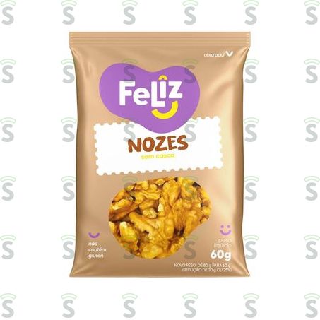  Feliz-nozes Sem Casca 60g