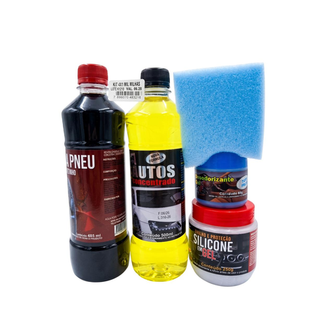 Kit Mil Milhas Lava-autos - 4x1