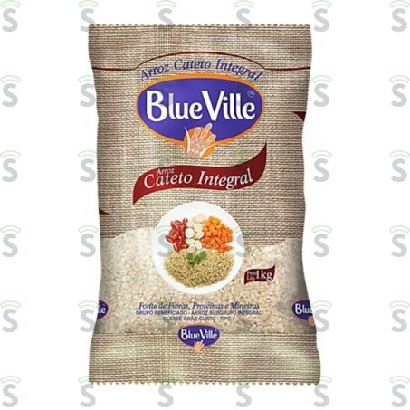  Arroz Cateto Integral Blue Ville 1kg