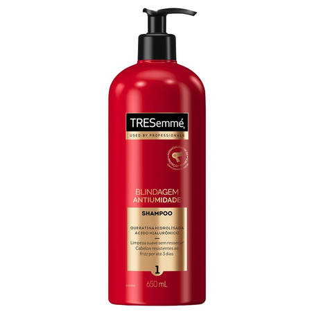 Shampoo TRESemmé 650ml - Blindagem
