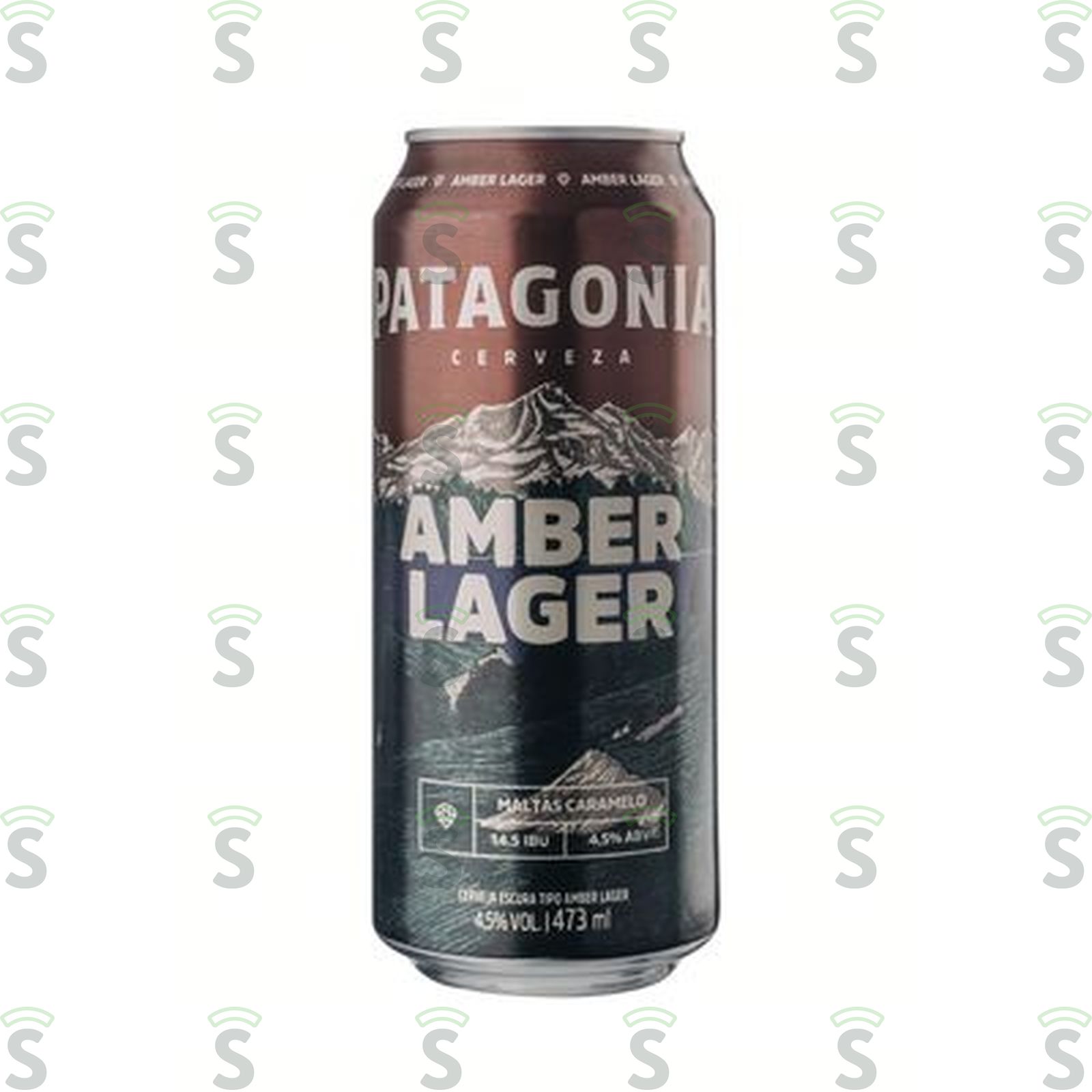 Cerveja Patagonia Amber Lager Lata 473ml