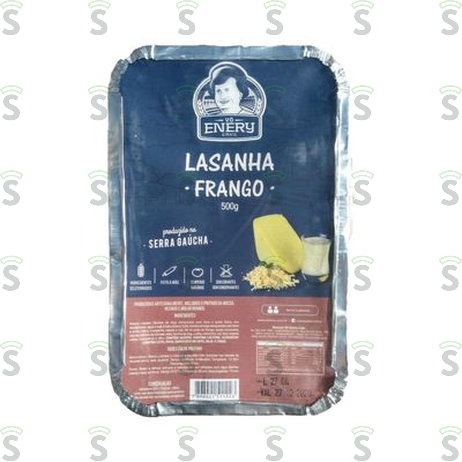 LASANHA DE FRANGO VO ENERY 500GR